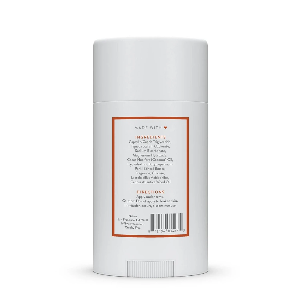 Native – Désodorisant sans aluminium, chêne noir et ambre 75g