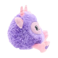 Façon de célébrer le monstre de 7 pouces Valentine Roly Poly pourpre