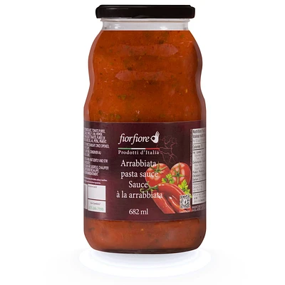 Fiorfiore Sauce pour pâtes Arrabbiata 682ML 682 ML