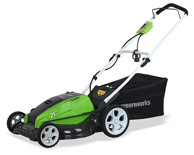 Tondeuse électrique Greenworks de 13A, 21 po. 3-en-1 Tondeuse de 13A, 21 po.