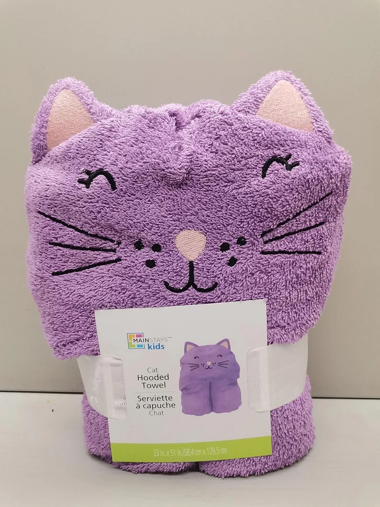 HOODED TOWEL CAT
