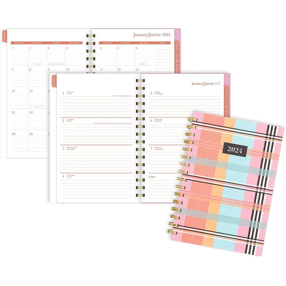 Petit Agenda Hebdomadaire/Mensuel Cambridge®, Cher Agenda