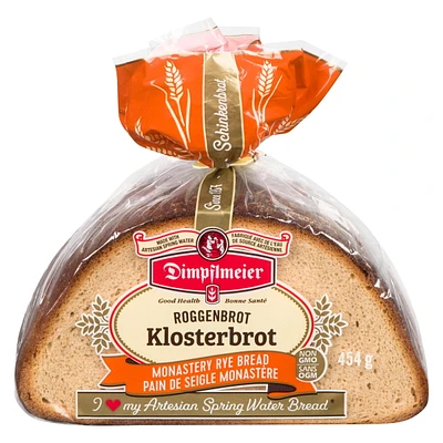 Dimpflmeier Klosterbrot Monastery Rye Bread, 454 g