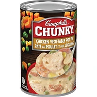 Soupe Pâté poulet et aux légumes prête à servire ChunkyMD de Campbell’sMD, longue conservation Soup prête à servir 515 mL