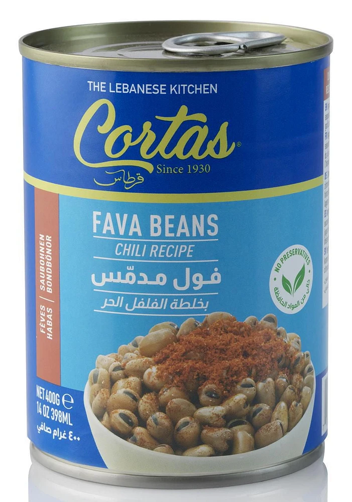 CORTAS FAVA BEANS WITH CHILI