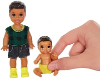 Barbie Babysitters Inc. Skipper Poupée couche en tissu jaune