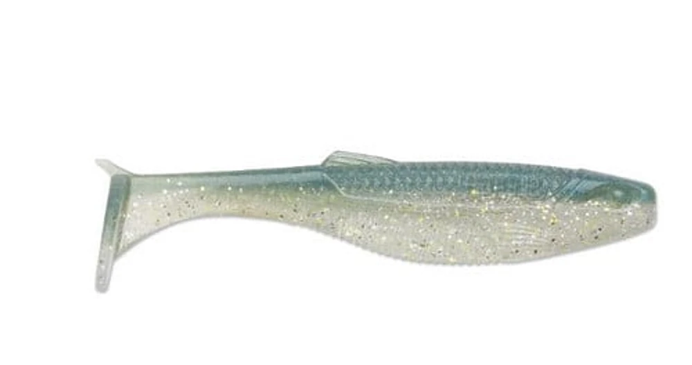 Rapala CCMYR3PBRP CrushCity Mayor, 3", infusé de sel/parfum, 8 par paquet, Pro Blue Red Pearl Le crochet supérieur permet de cacher le crochet