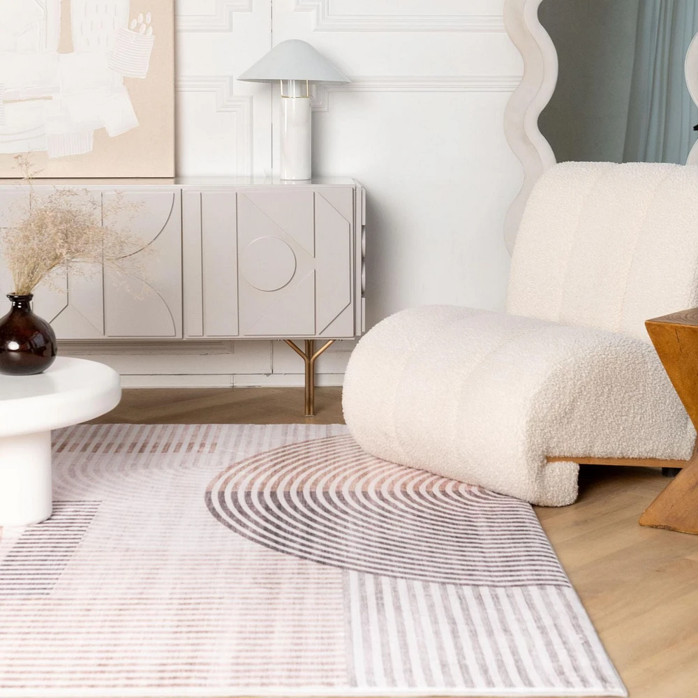 Rug Branch Minimalist Abstract Indoor Area Rug