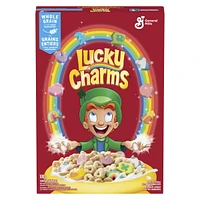 Lucky Charms Breakfast Cereal with Marshmallows, Whole Grains, 300 g, 300 g