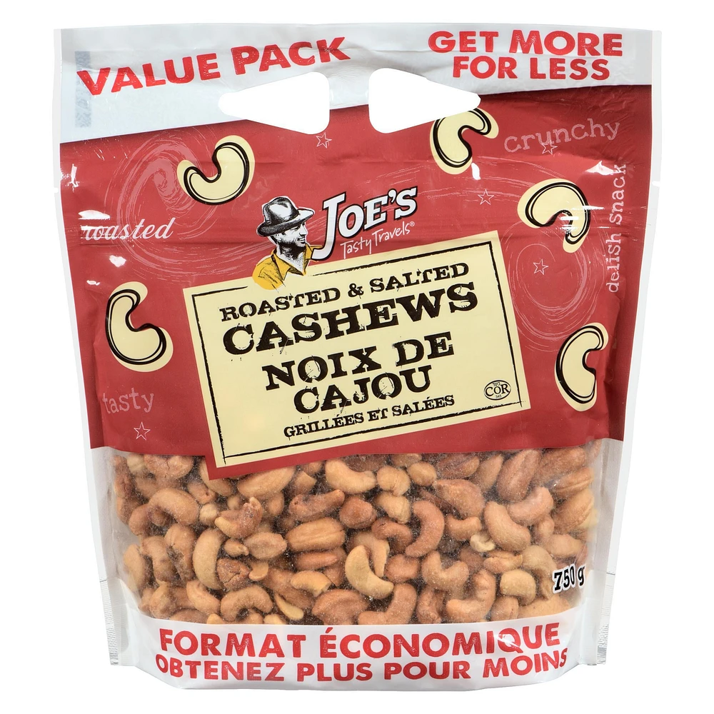 Salted Roasted Cashews, 750g