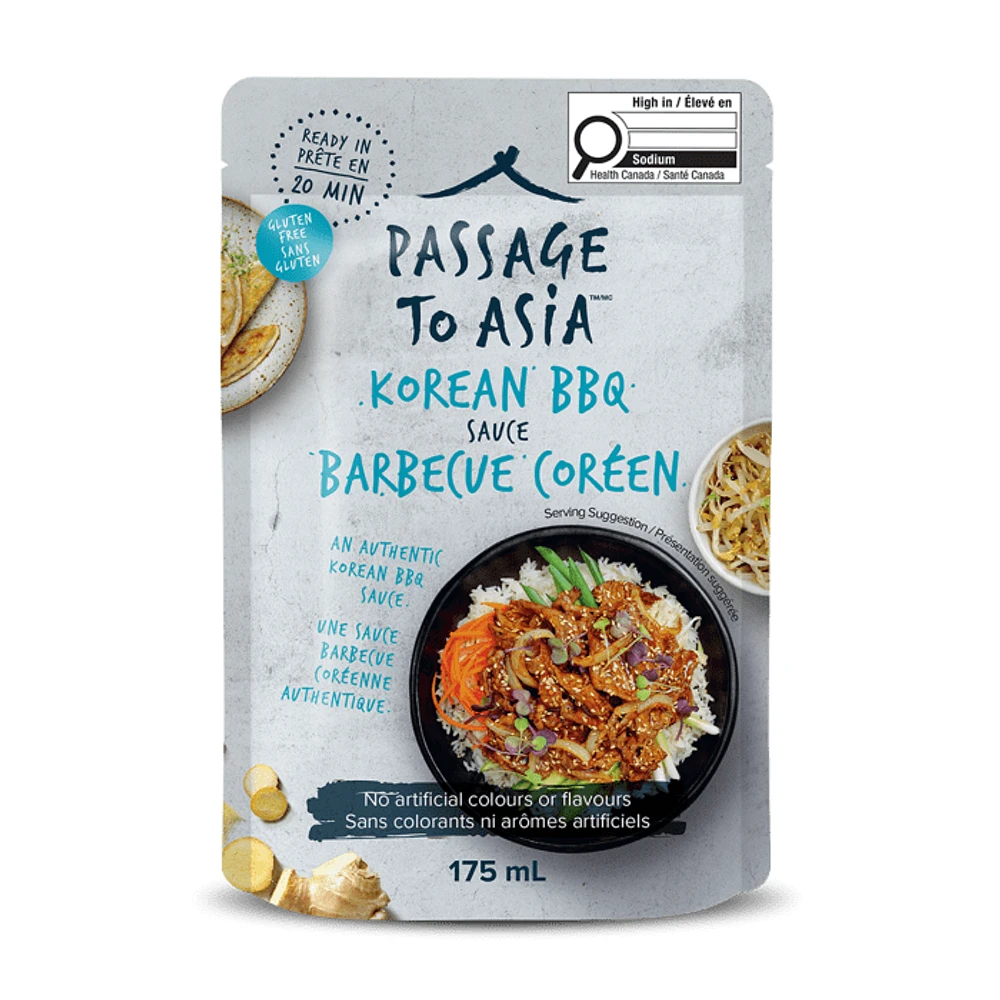 Passage To Asia - Korean BBQ Sauce (175ml), Delicious & authentic Asian stir-fry in 20 minutes