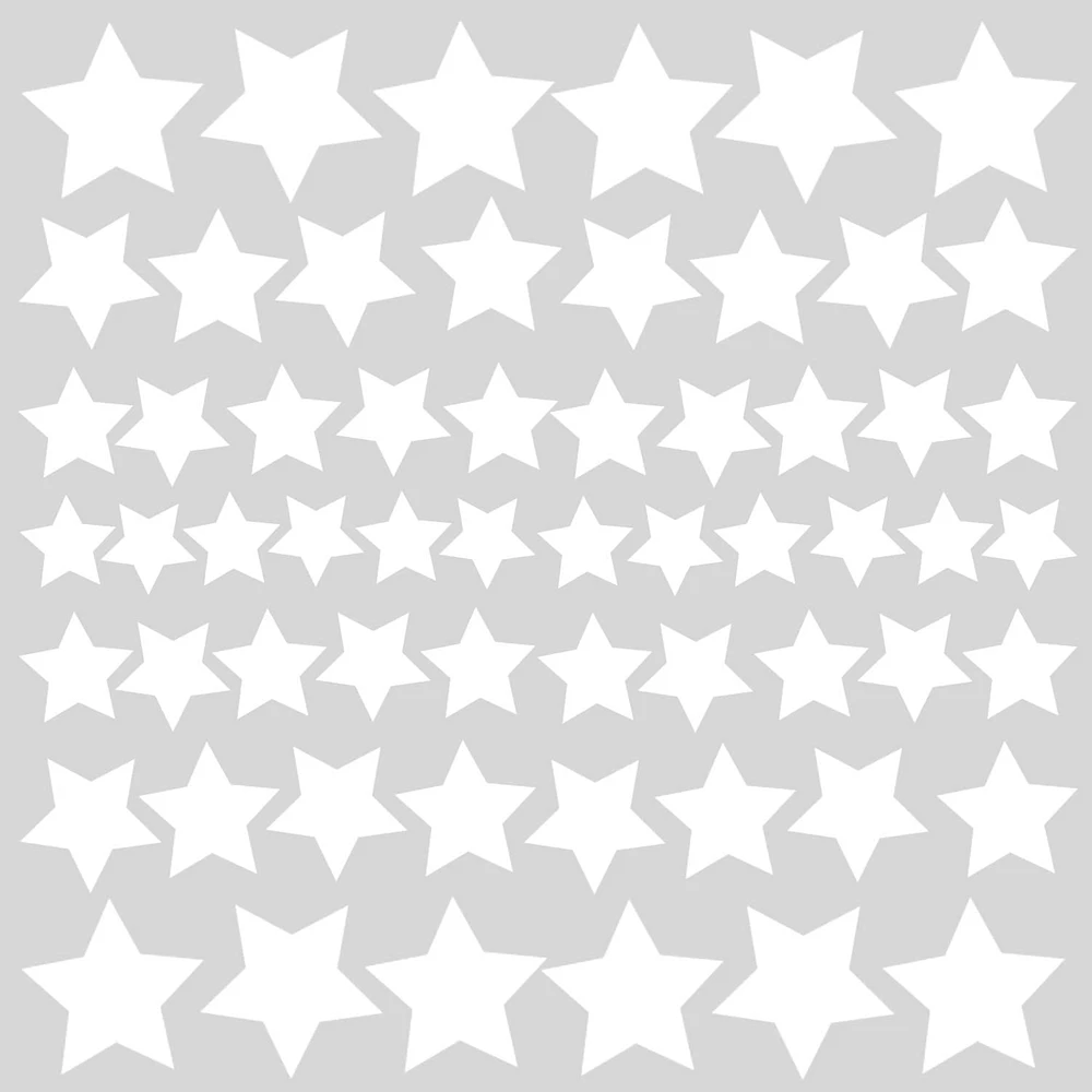 ROOMMATES GLOW IN THE DARK STARS STICKER MURAUX