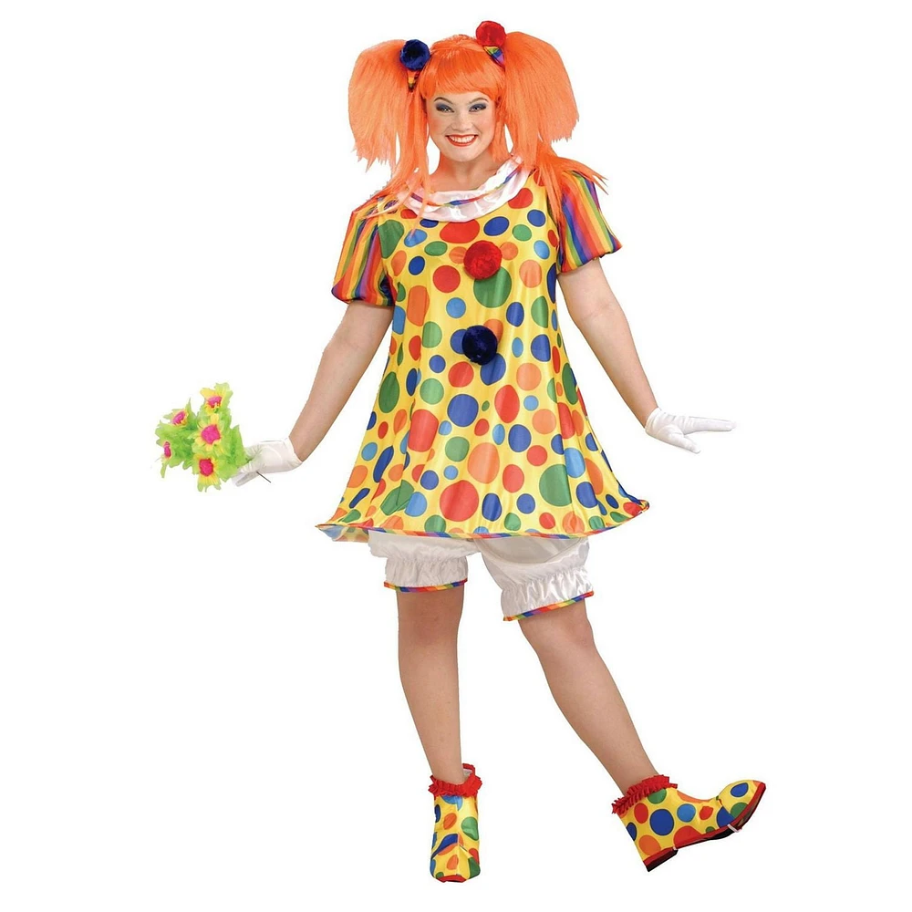 Giggles the Clown Plus Women's Costume