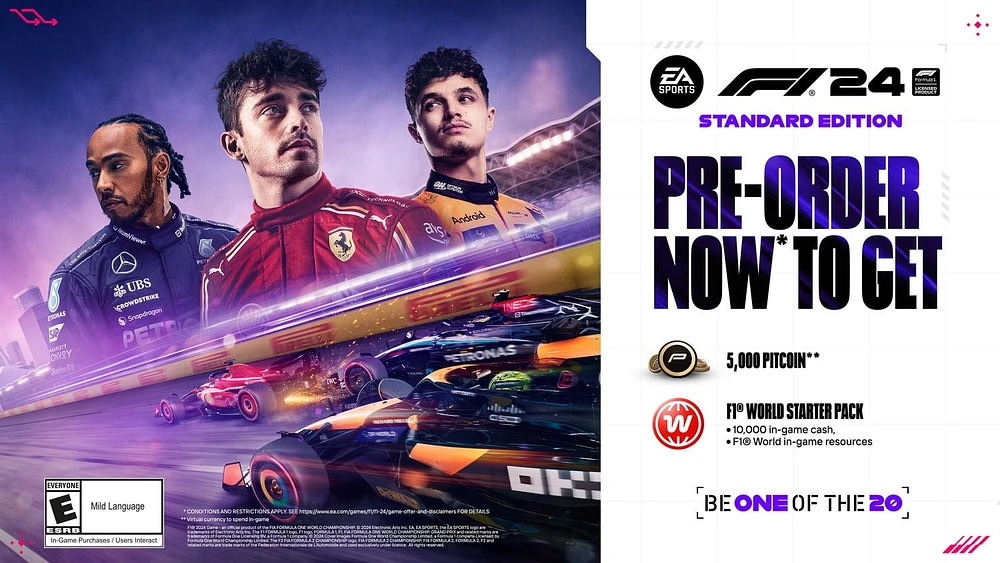 F1 24 (PS4), PLAYSTATION 4