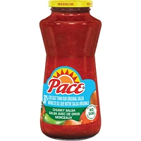 Pace® 30% Less Salt Medium Chunky Salsa, Shelf Stable, 642mL