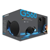 Logitech G560 LIGHTSYNC Bluetooth Gaming Speakers