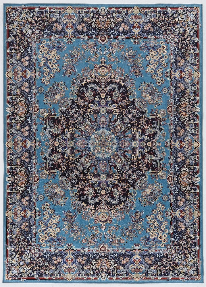 Tapis d'appoint Emerald Harris crème & cuivre de 2 pi 2 po x 3 pi 2 po