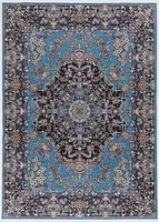 Emerald Harris Cream & Copper 2'2" x 3'2" Accent Rug