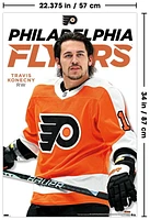 NHL Philadelphia Flyers - Travis Konecny Feature Series 23 Wall Poster, 22.375" x 34"