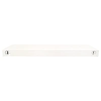 Hometrends 18 inch White  Floating Shelves - 2 PC Set, 2 PC 18 inch White Floating Shelves