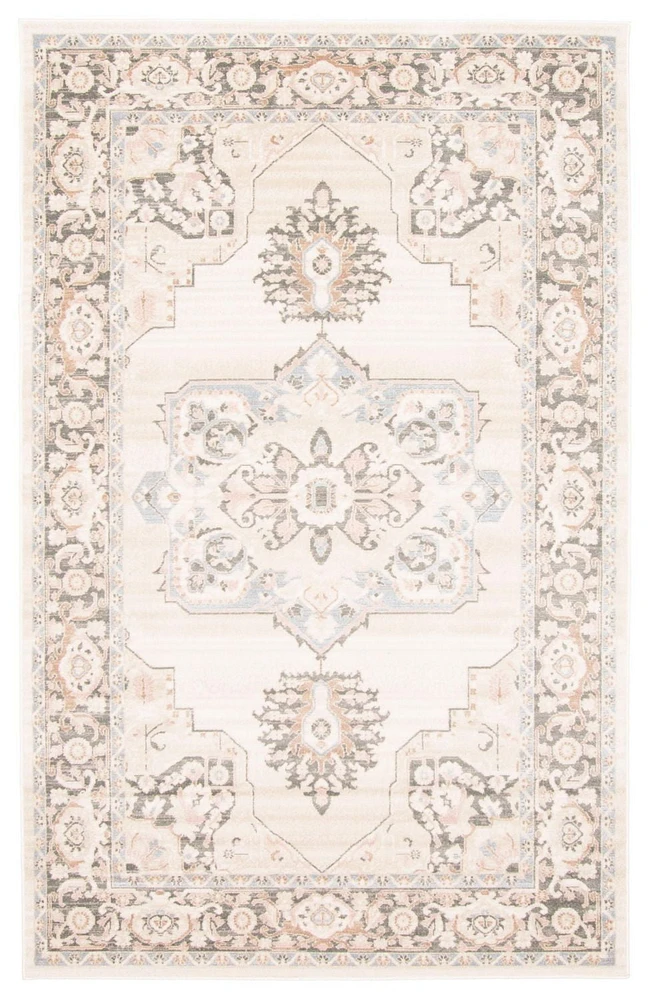ECARPET Myra 8'0" x 10'0" Traditional Area Rug for Living Room, Bedroom, Dining Room, Entrance, Hallway and More.
