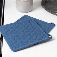 Fabstyles Fouta Cotton Pot Holder Set of 2