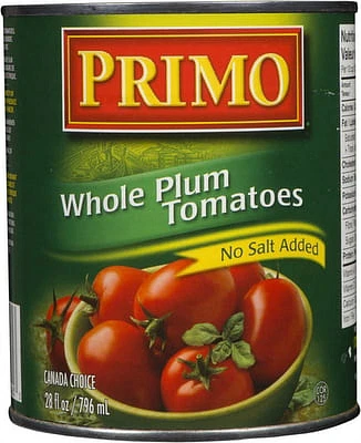 PRIMO PLUM TOM NSALT, PRIMO PLUM TOMATOES NO SALT