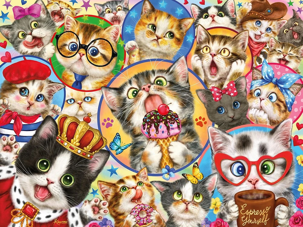 Ceaco Character Cats 500pc Puzzle
