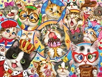 Ceaco Character Cats 500pc Puzzle