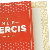 Hallmark Thank You Card (Mille Mercis)