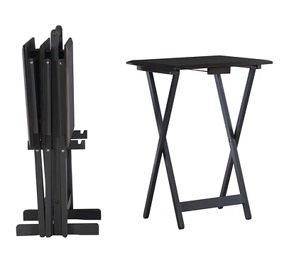 Ensemble de table plateau Monterra gris foncé