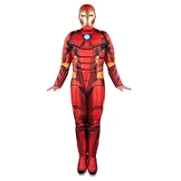 Déguisement Iron Man MARVEL pour adulte - Combinaison rembourrée et masque en plastique 3D