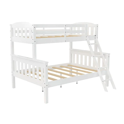 Airlie Twin-Over-Full Bunk Bed with Ladder