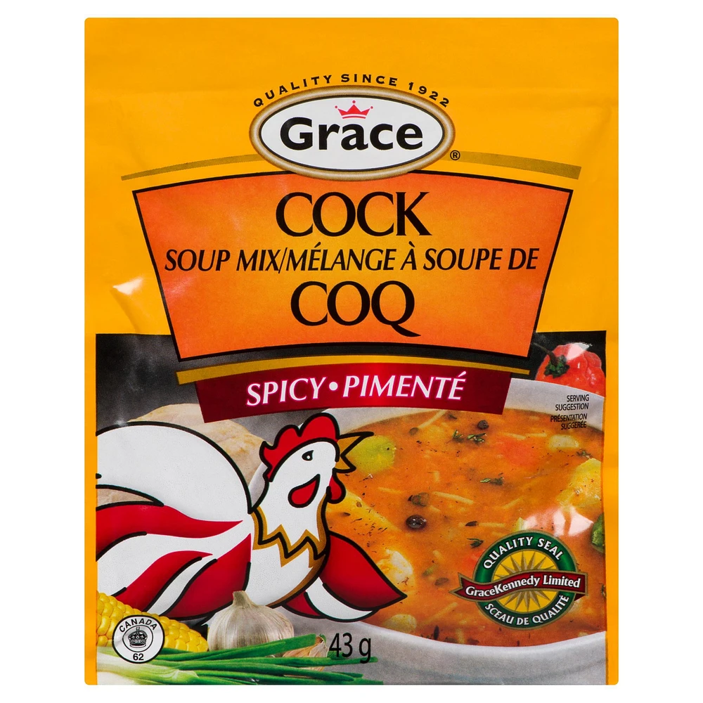 Grace Cock Soup Mix, 43g Bag, Grace Cock Soup Mix, 43g Bag