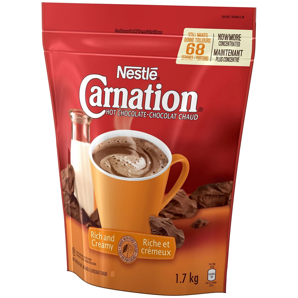Pouche en Chocolat chaud CARNATION Riche