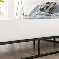Zinus Joseph 10 Inch Black Metal Platform Bed Frame