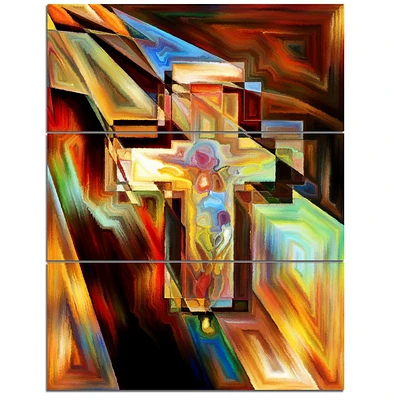 Impression sur toile « Light Of The Cross » Design Art