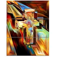Impression sur toile « Light Of The Cross » Design Art