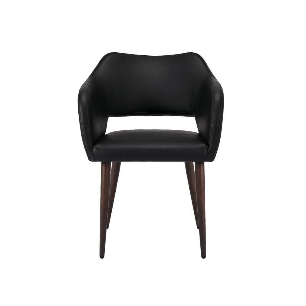 CHAISE DE CONFÉRENCE (PU) en Noir ENSEMBLE DE 2