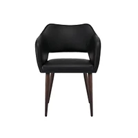 CHAISE DE CONFÉRENCE (PU) en Noir ENSEMBLE DE 2