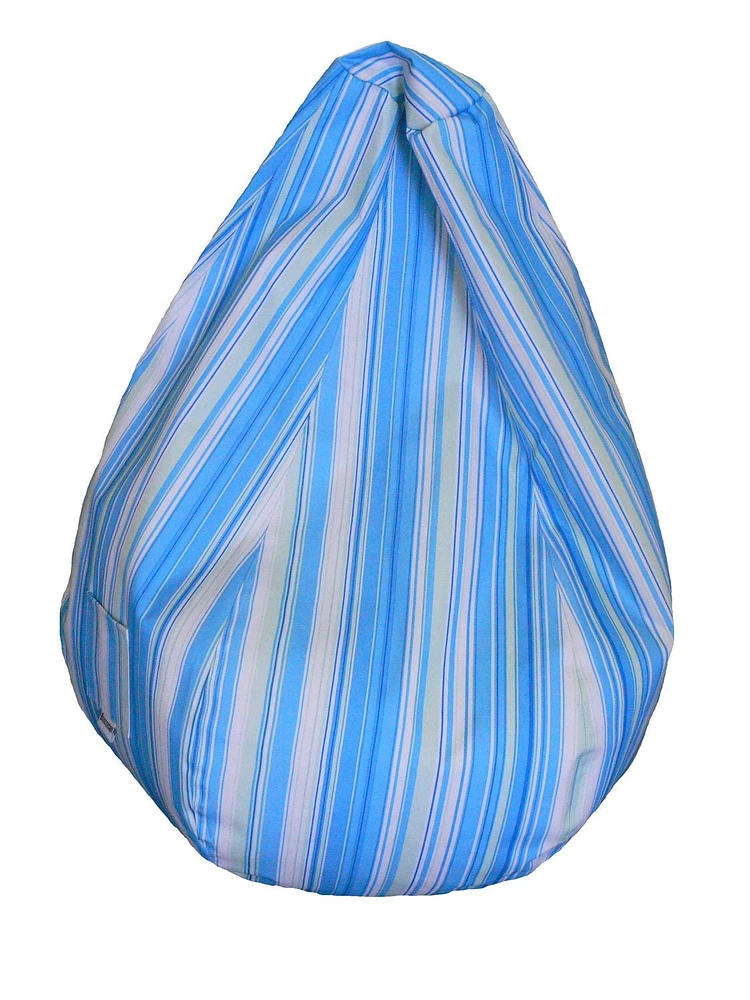 Boscoman Pear shape Striped Bean bag