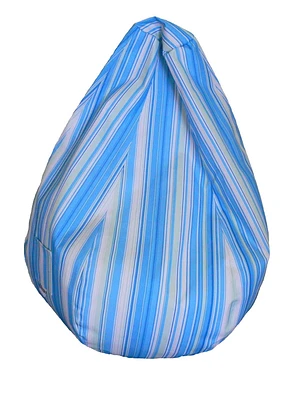 Boscoman Pear shape Striped Bean bag