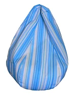 Boscoman Pear shape Striped Bean bag