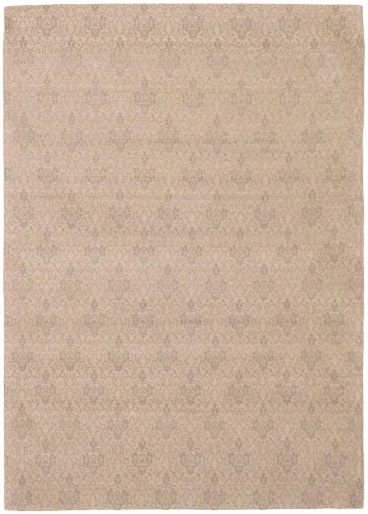 ECARPETGALLERY 4'9" x 6'9" Transitional Collage Handmade Area Rug for Living Room