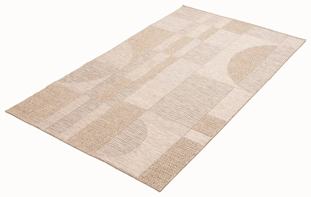 ECARPET Bodhi 5'0" x 8'0" Nautical Coastal  Area Rug for living room, bedroom, dining room, entrance, hallway and more.