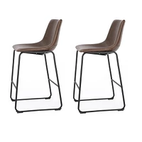 Heavenly Collection Brown Counter Stool