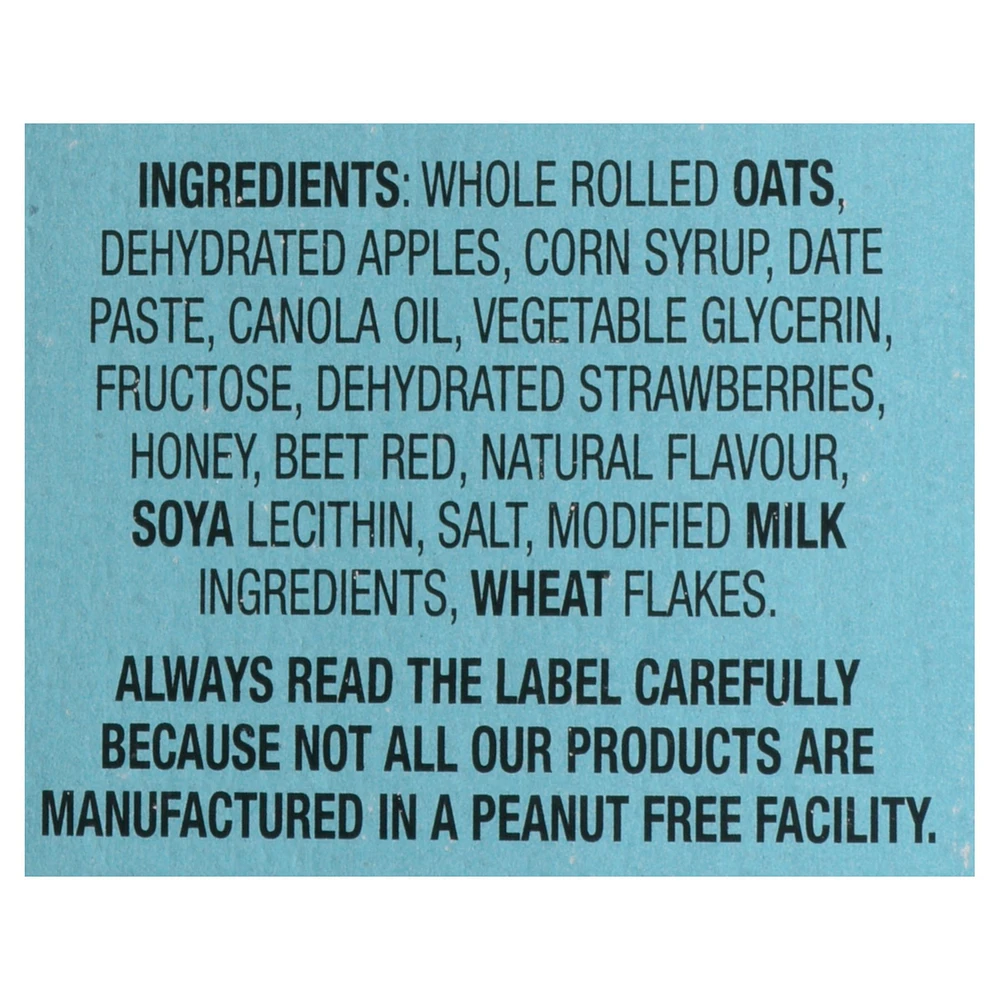 Go Pure Strawberry Fruit & Oat Bars, 5 Bars / 140g