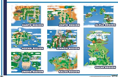 Pokémon - Grille de cartes