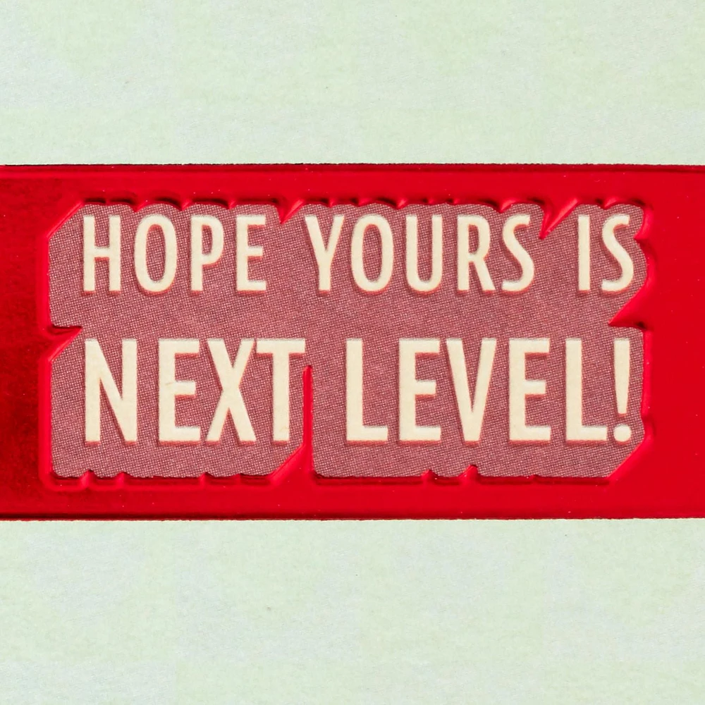 Hallmark Pack of 4 Super Mario Valentines Day Cards (Next Level)