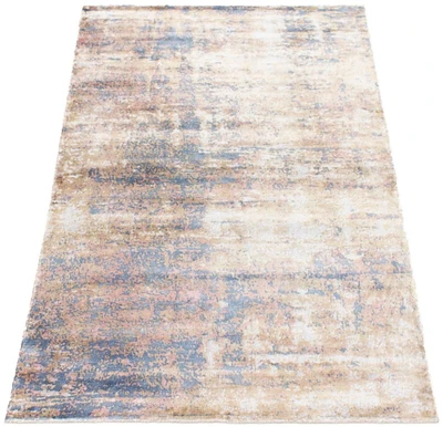 ECARPETGALLERY 5'0" x 7'6" Transitional Galleria Hand-knotted Area Rug for Living Room, Dining Room and Bedroom in Grey